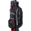 Sac chariot série JuCad Manager Aquata Noir Rouge Gris