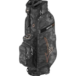 Sac chariot série Mizuno BR-D3 Cart Bag Black Camo Copper