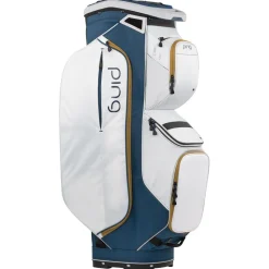 Sac chariot série Ping Traverse 244 Navy Platinum Gold