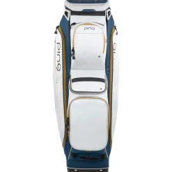 Sac chariot série Ping Traverse 244 Navy Platinum Gold