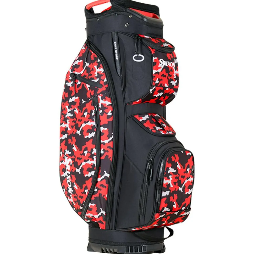 Sac chariot série Srixon Premium Cart Bag Black Red Camo
