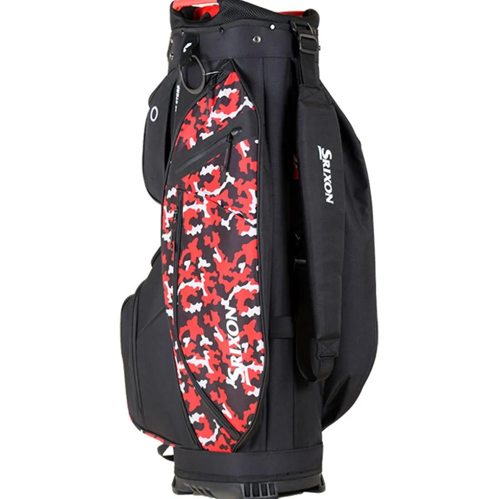 Sac chariot série Srixon Premium Cart Bag Black Red Camo