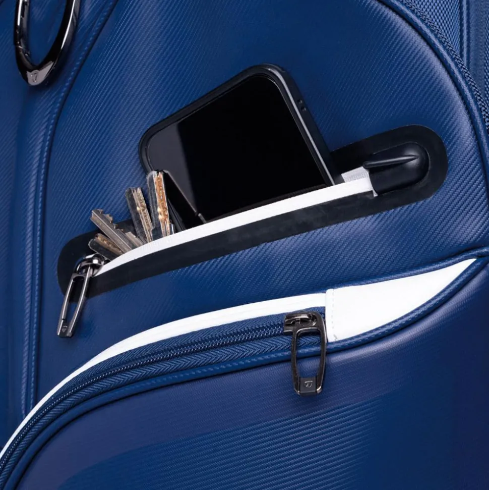 Sac chariot série Taylormade Deluxe Cart Navy White