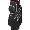 Sac chariot série Taylormade Storm-Dry Waterproof Black White Red