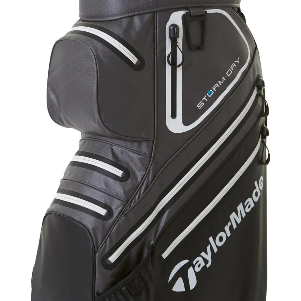 Sac chariot série Taylormade Storm-Dry Waterproof Black Grey White