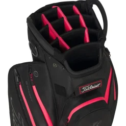 Sac chariot série Titleist Cart 14 Stadry Black Candy Pink