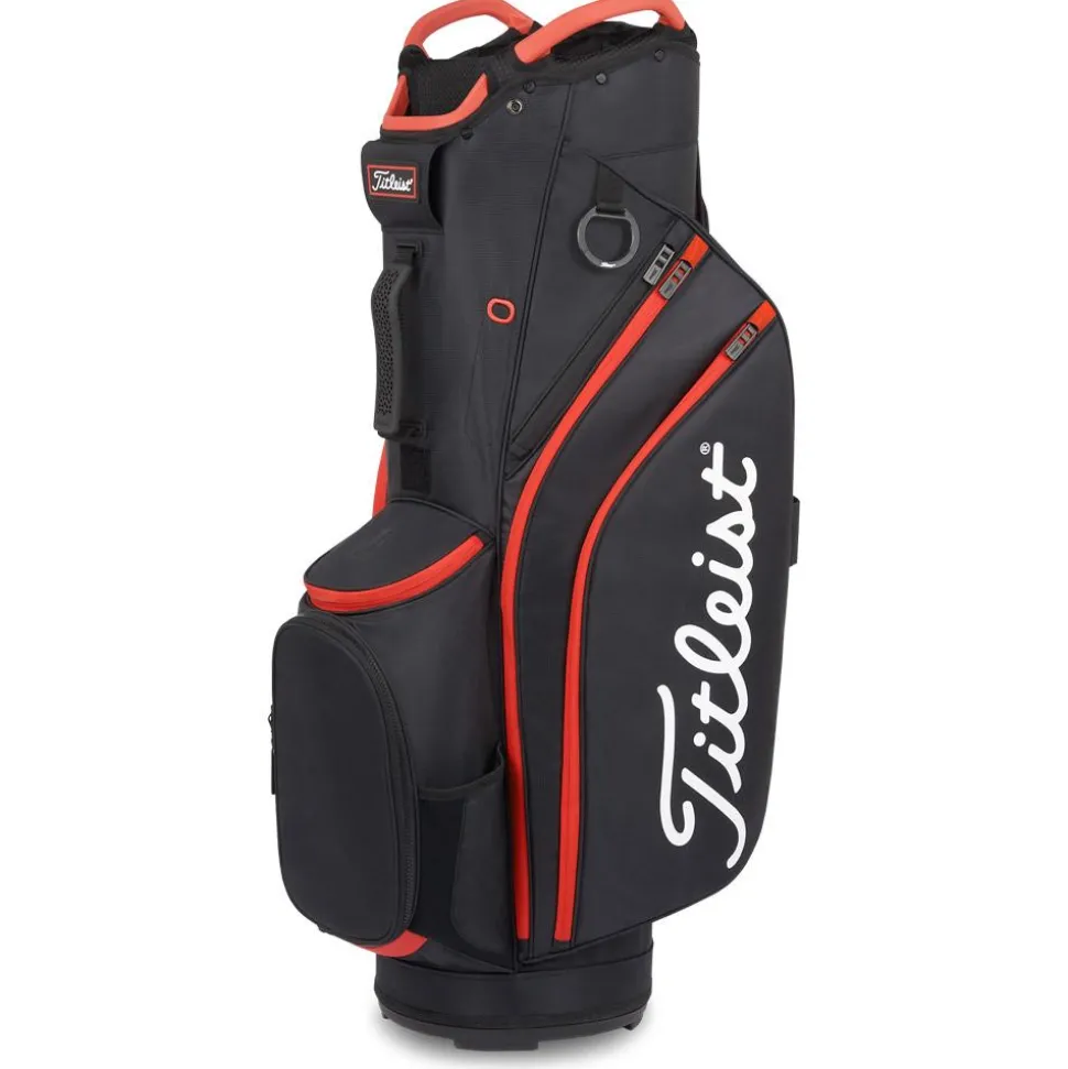 Sac chariot série Titleist Cart 14 Black Black Red