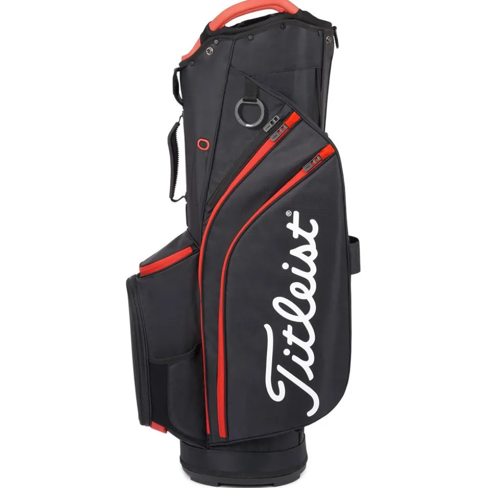 Sac chariot série Titleist Cart 14 Black Black Red
