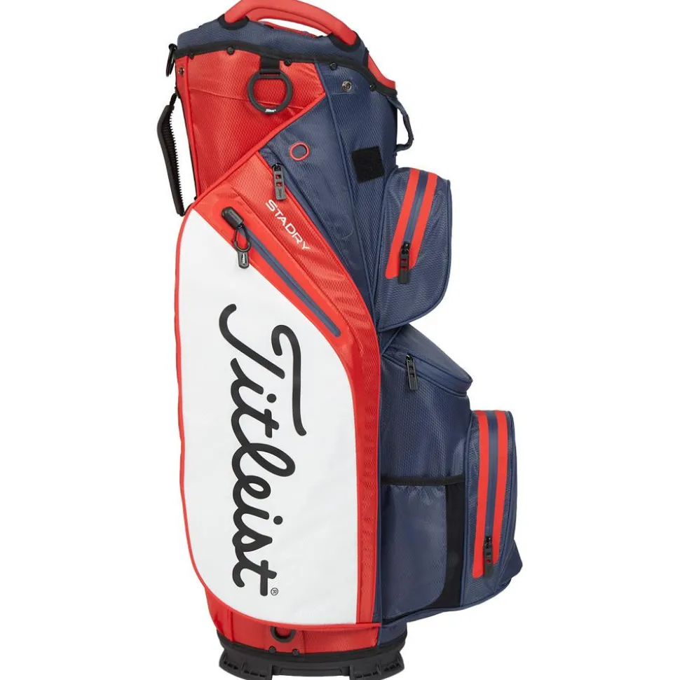 Sac chariot série Titleist Cart 14 Stadry Navy Red White