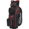 Sac chariot série Titleist Cart 14 Stadry Black Black Red