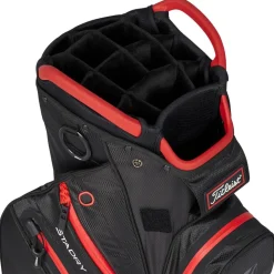 Sac chariot série Titleist Cart 14 Stadry Black Black Red