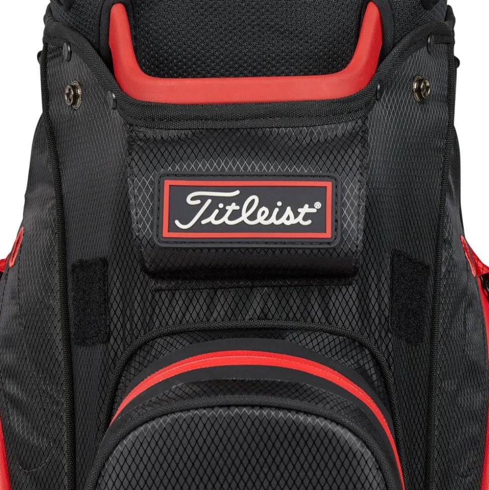 Sac chariot série Titleist Cart 14 Stadry Black Black Red