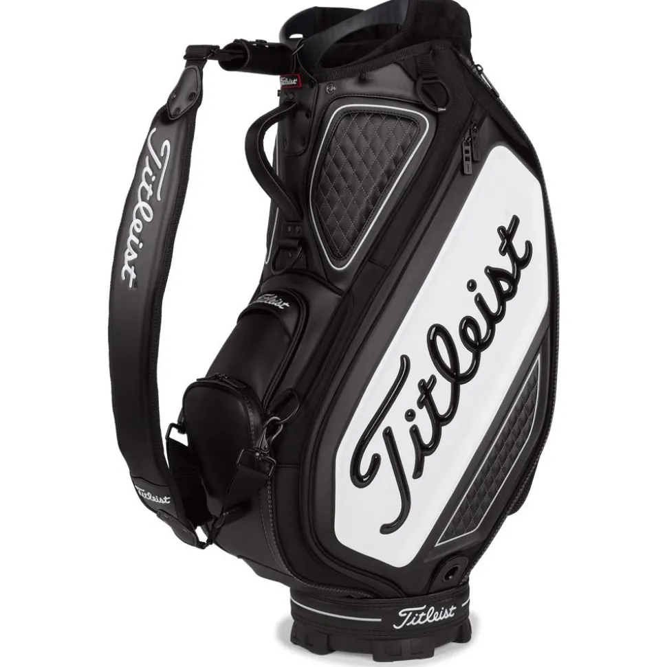 Sac chariot série Titleist Tour Series Tour Bag Black White
