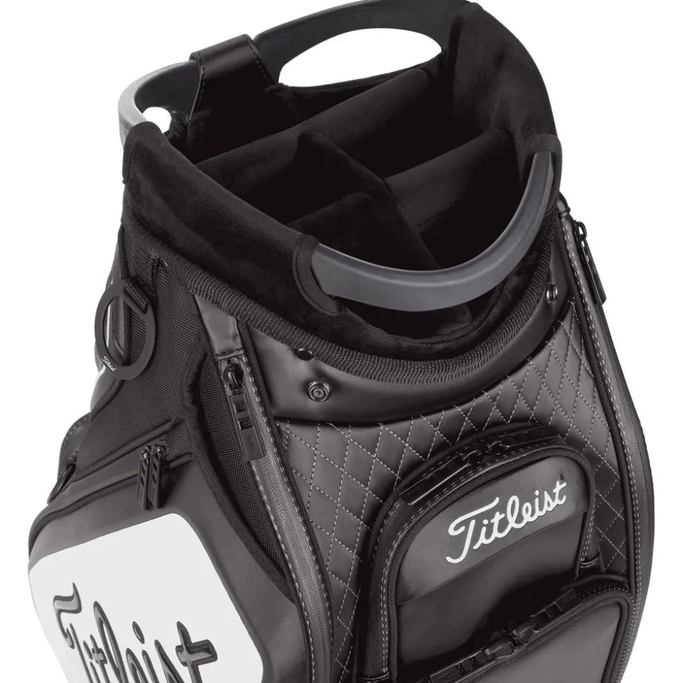 Sac chariot série Titleist Tour Series Tour Bag Black White