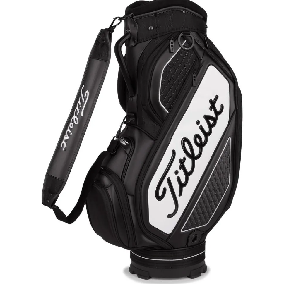 Sac chariot série Titleist Tour Series Midsize Black White