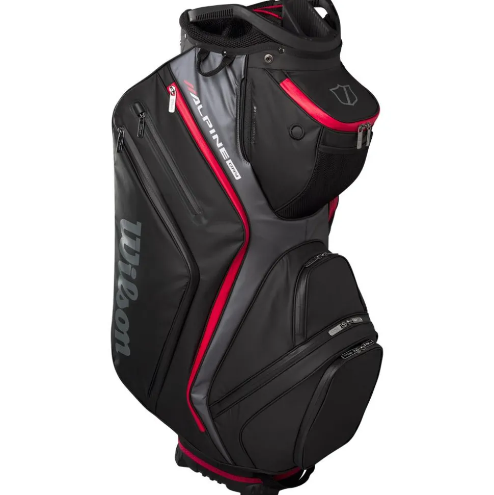 Sac chariot série Wilson Alpine Dry Cart Black Grey Red