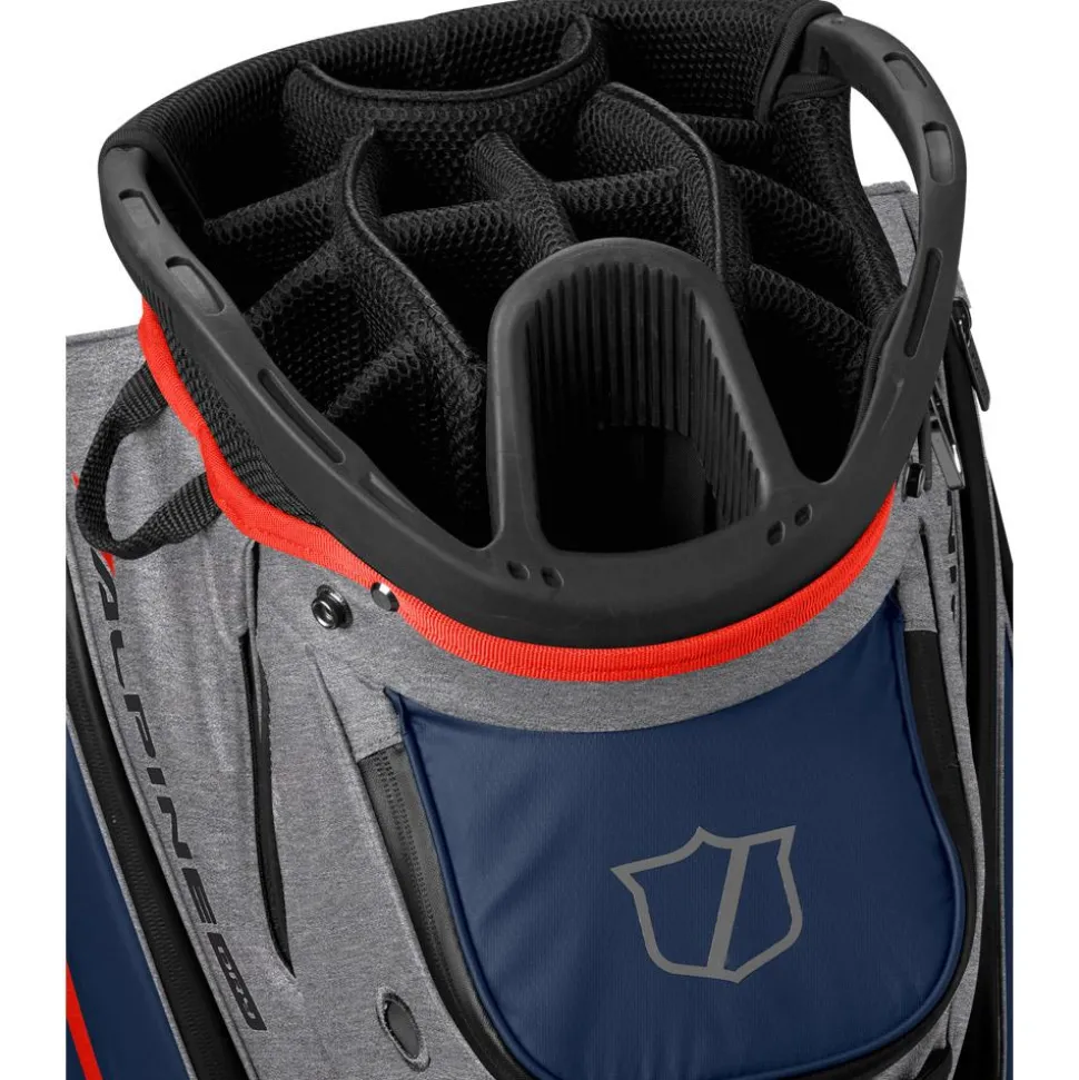 Sac chariot série Wilson Alpine Dry Cart Navy Gray Red