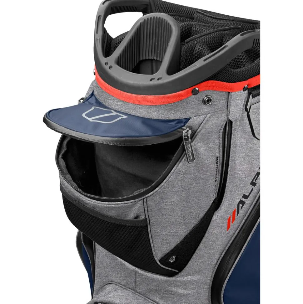 Sac chariot série Wilson Alpine Dry Cart Navy Gray Red