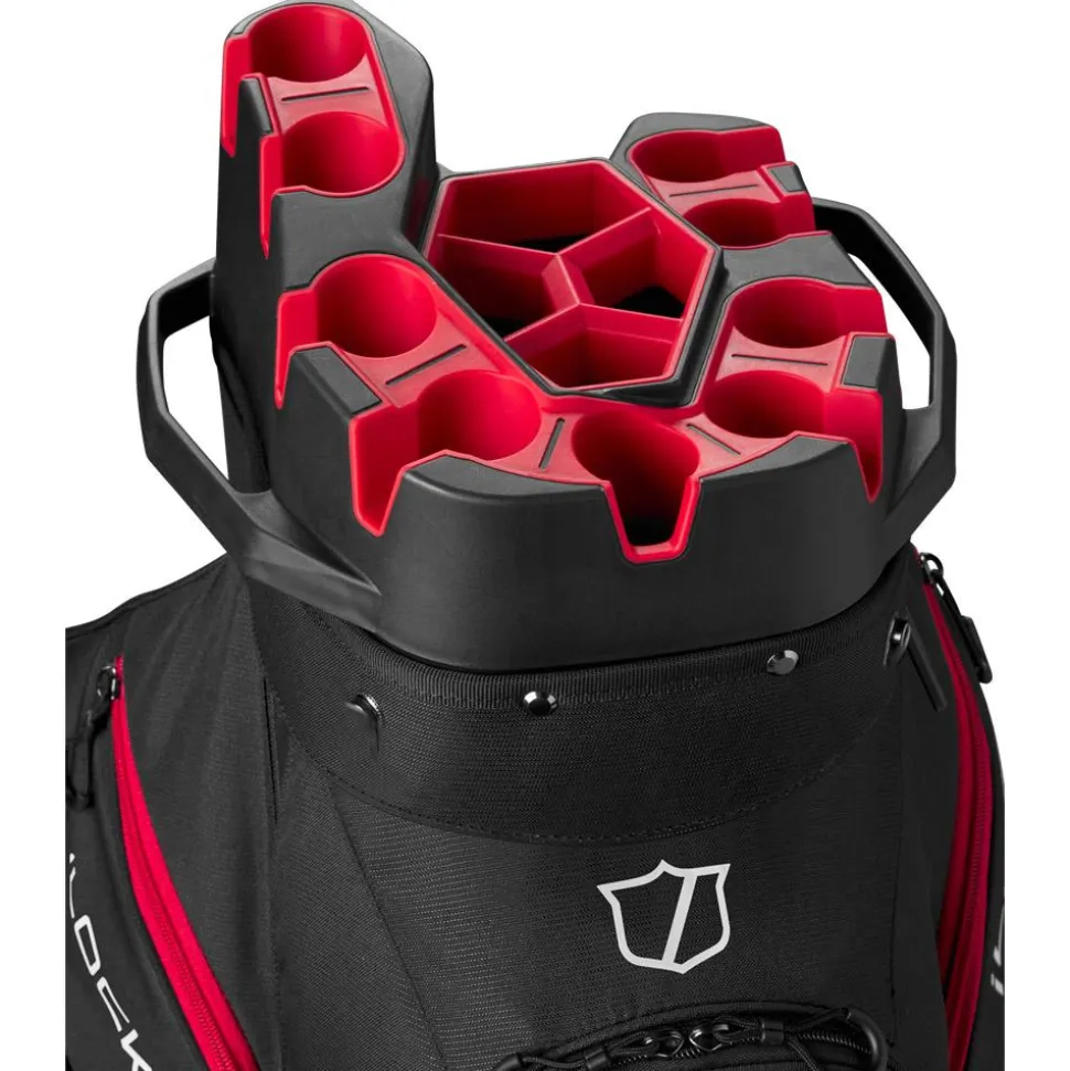 Sac chariot série Wilson iLock Cart Black Red