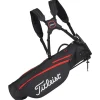 Sac souple 1/2 série Titleist Premium Carry Bag Black Black Red