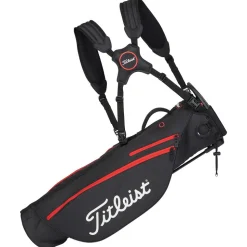 Sac souple 1/2 série Titleist Premium Carry Bag Black Black Red