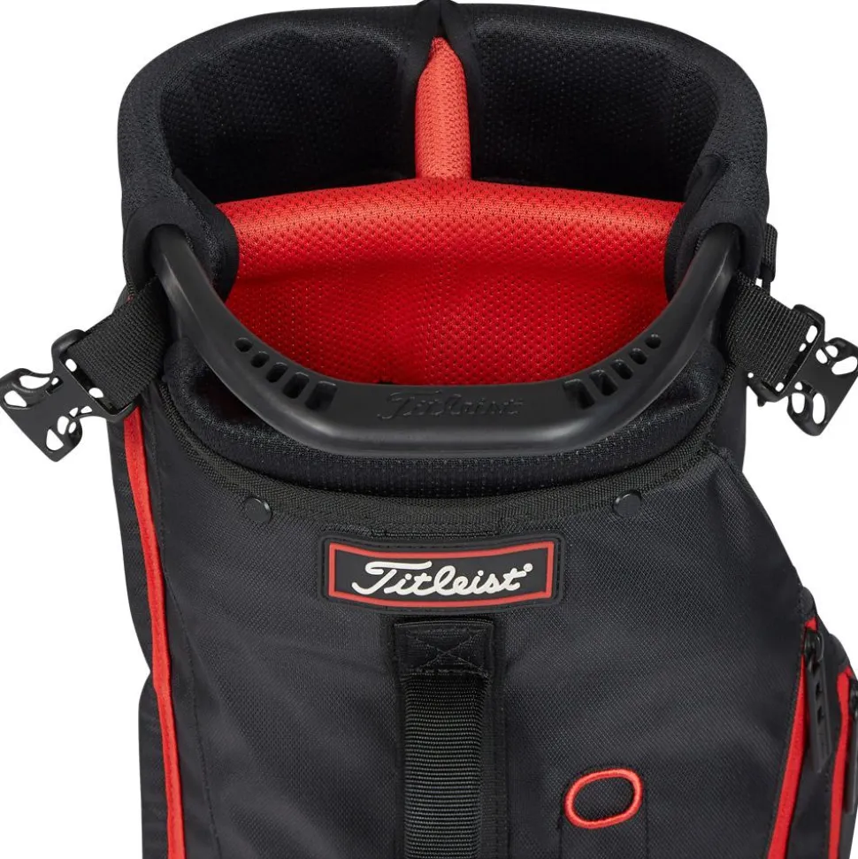 Sac souple 1/2 série Titleist Premium Carry Bag Black Black Red
