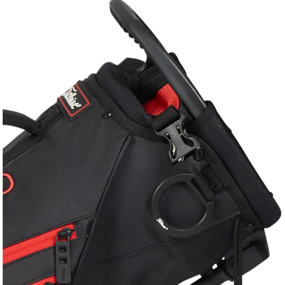 Sac souple 1/2 série Titleist Premium Carry Bag Black Black Red