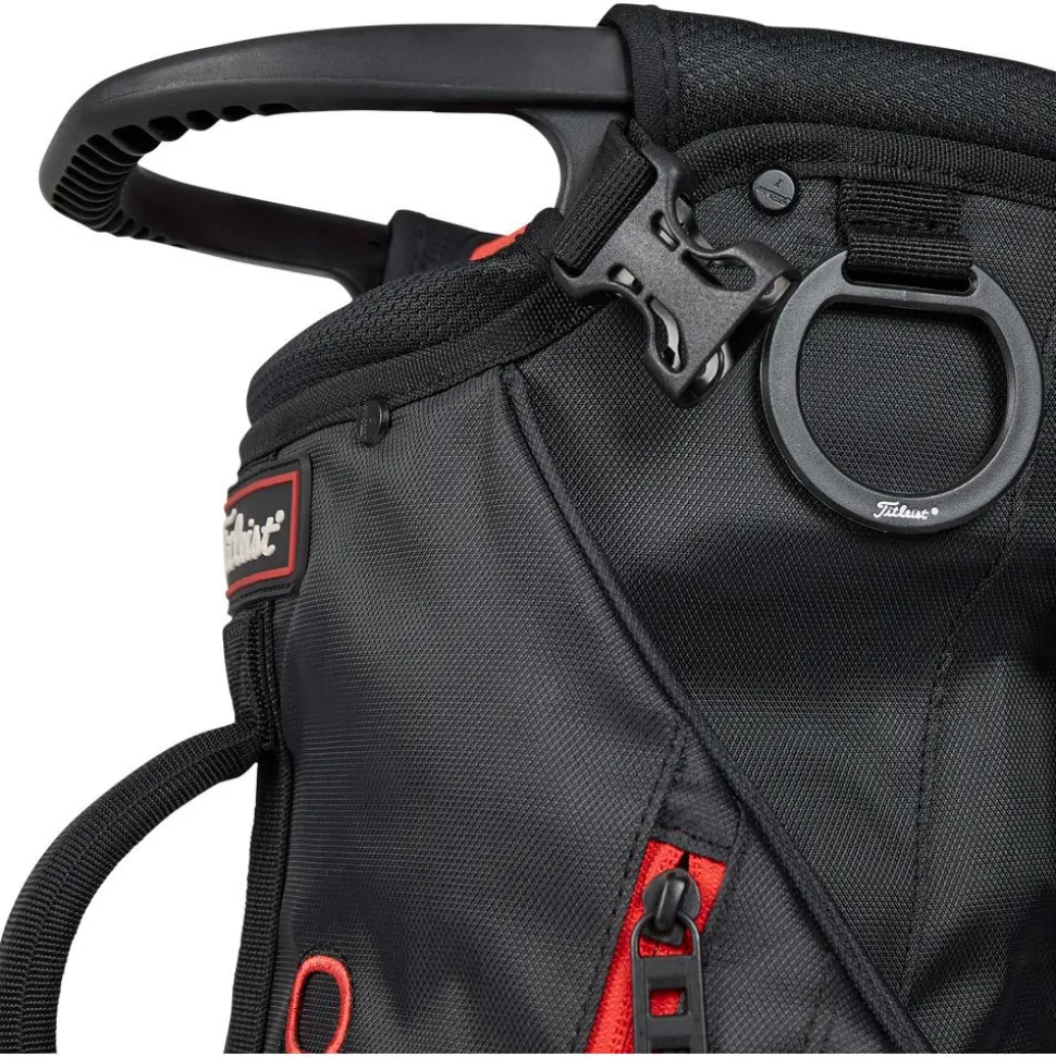 Sac souple 1/2 série Titleist Premium Carry Bag Black Black Red