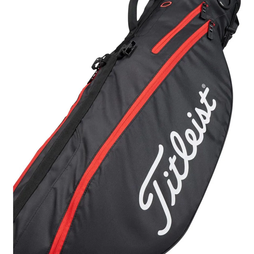 Sac souple 1/2 série Titleist Premium Carry Bag Black Black Red