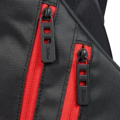 Sac souple 1/2 série Titleist Premium Carry Bag Black Black Red