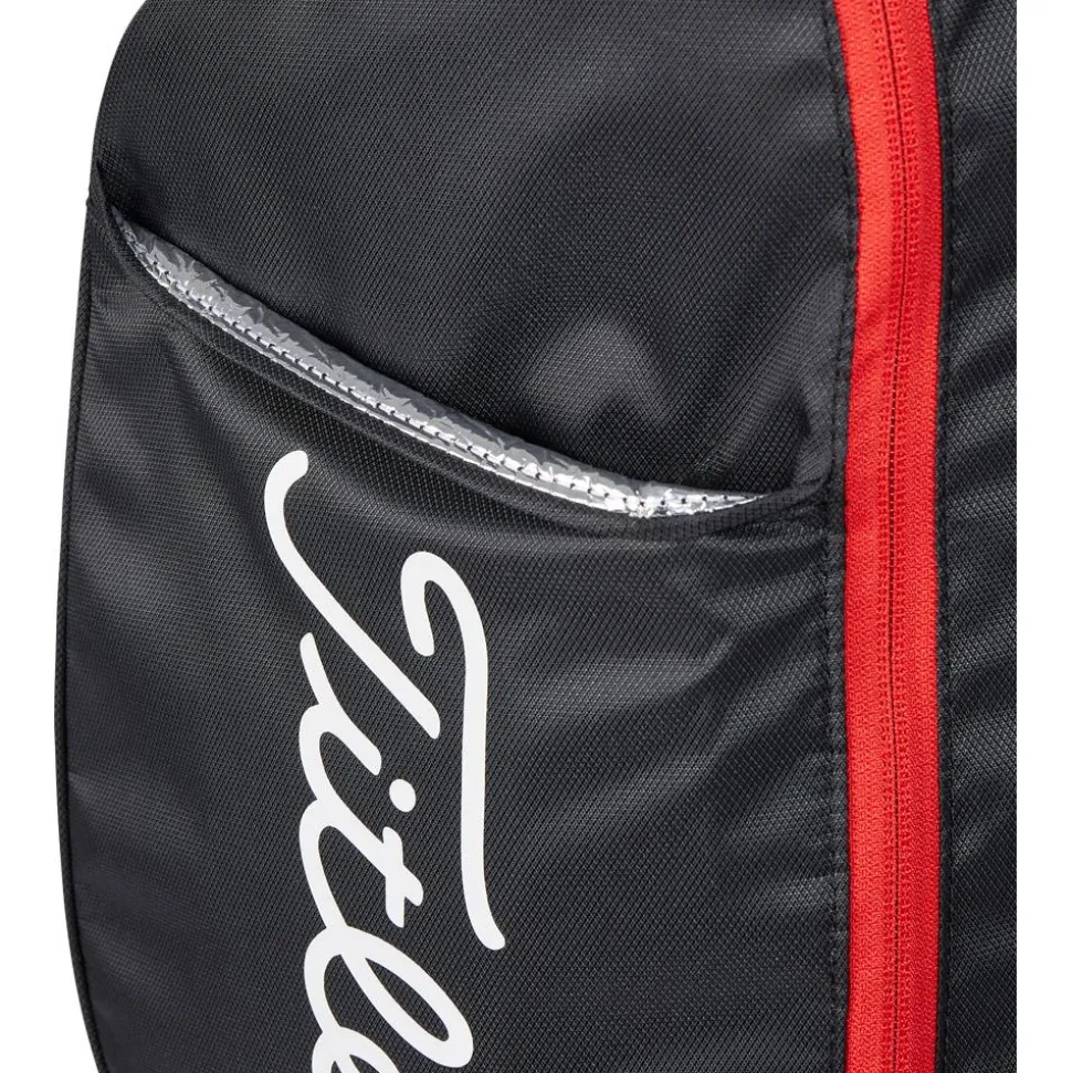 Sac souple 1/2 série Titleist Premium Carry Bag Black Black Red