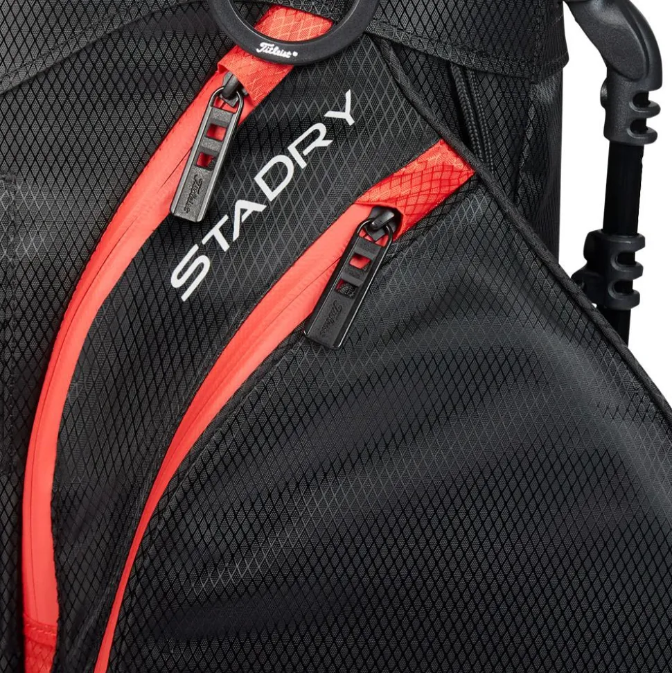 Sac trepied série Titleist Players 5 Stadry Black Black Red