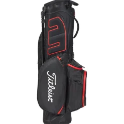 Sac trepied série Titleist Players 4 Stadry Black Black Red