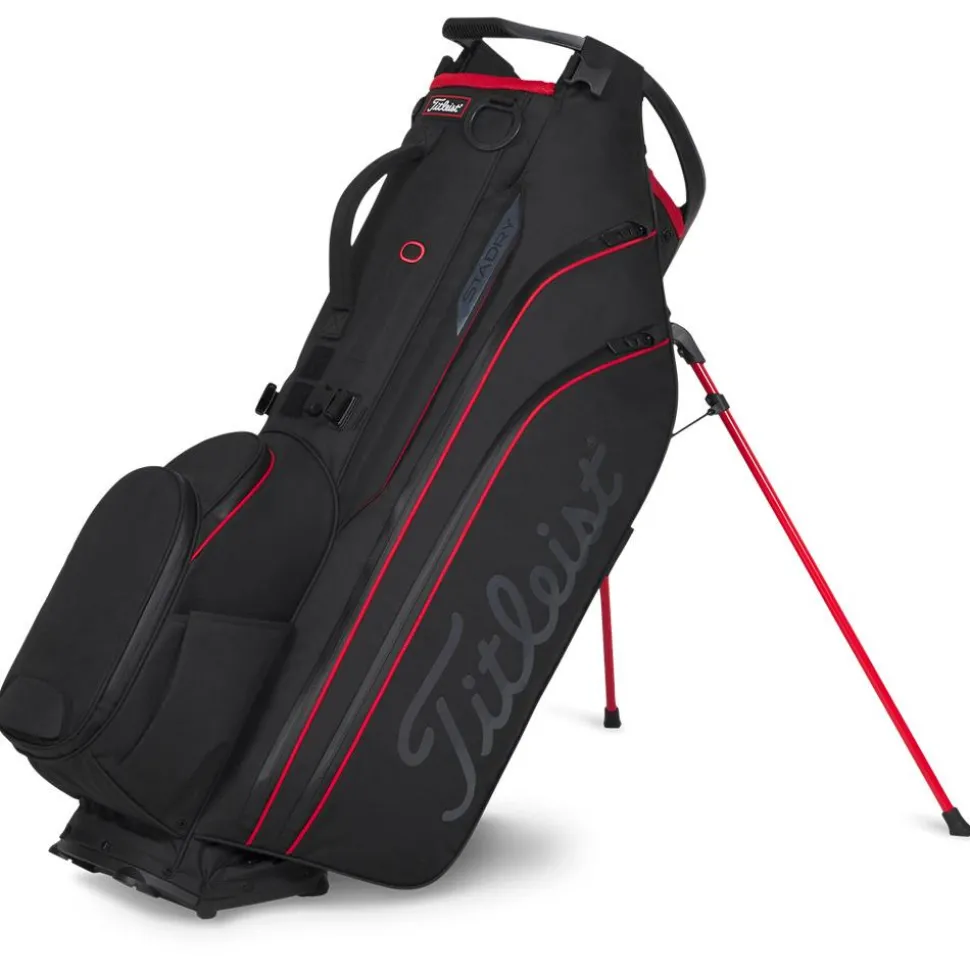 Sac trepied série Titleist Hybrid 14 Stadry Black Black Red