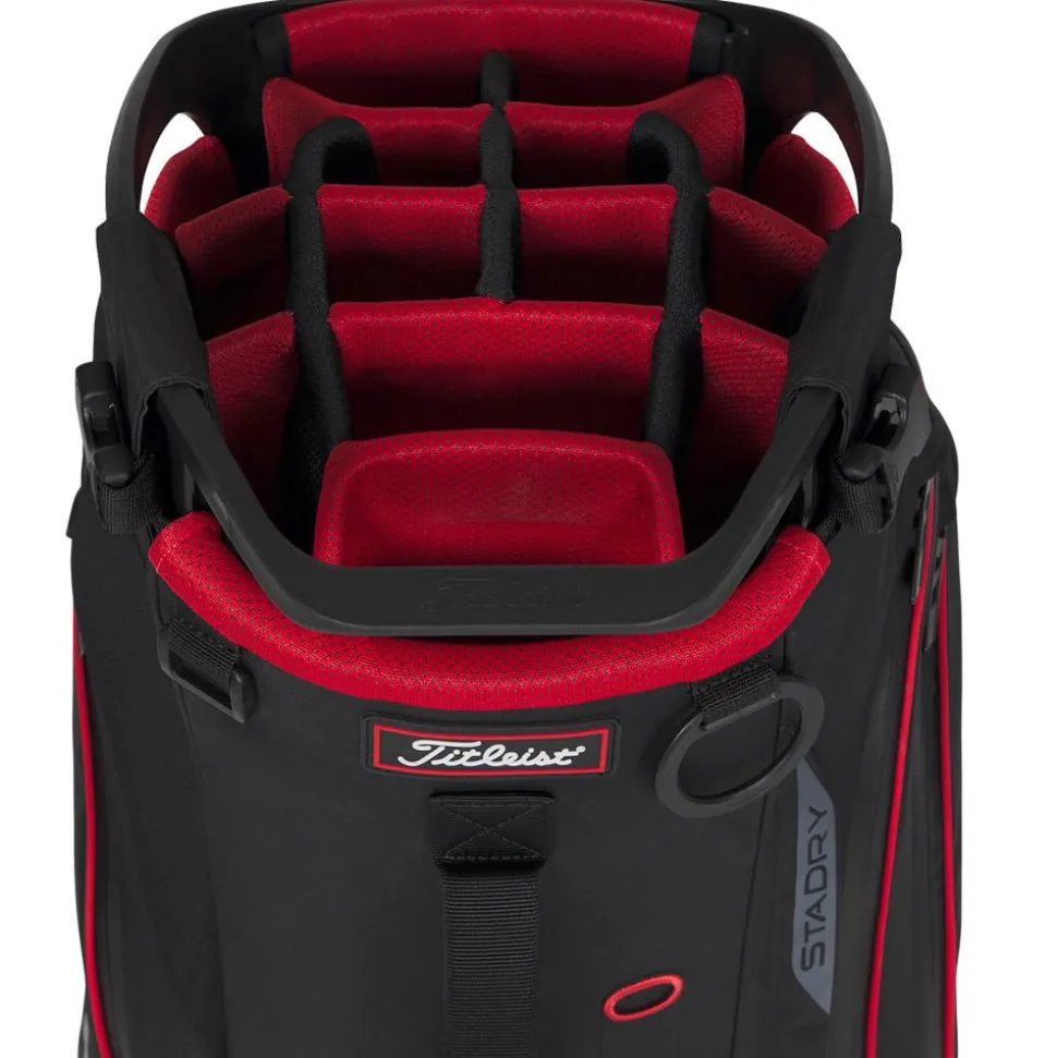 Sac trepied série Titleist Hybrid 14 Stadry Black Black Red