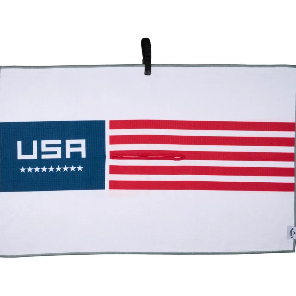Serviette Callaway Golf Microfiber Towel 76x50cm Team USA