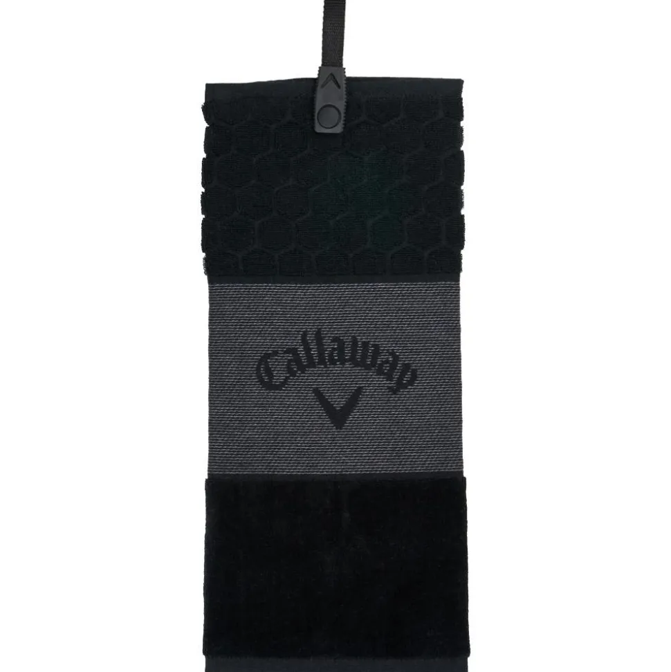 Serviette Callaway Golf Tri-Fold Towel Black