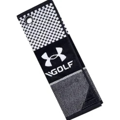 Serviette Under Armour Bag Golf Towel Black White Black
