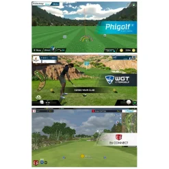 Simulateur de golf Phigolf WGT 2 Home Golf Simulator