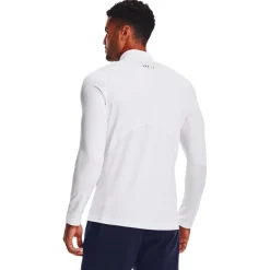 Sous-vêtement Under Armour ColdGear Armour Fitted Mock White Black