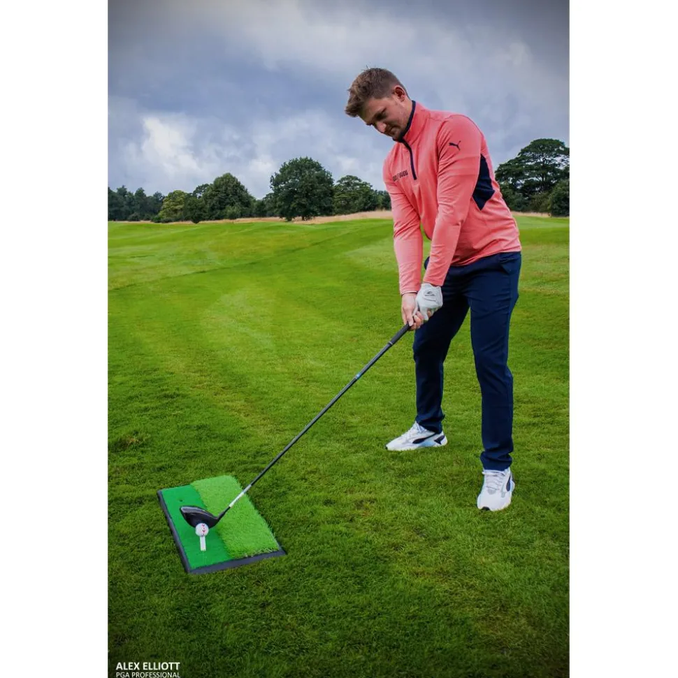 Tapis de golf PGA Tour Launch Pad Pro 2 In 1 Hitting