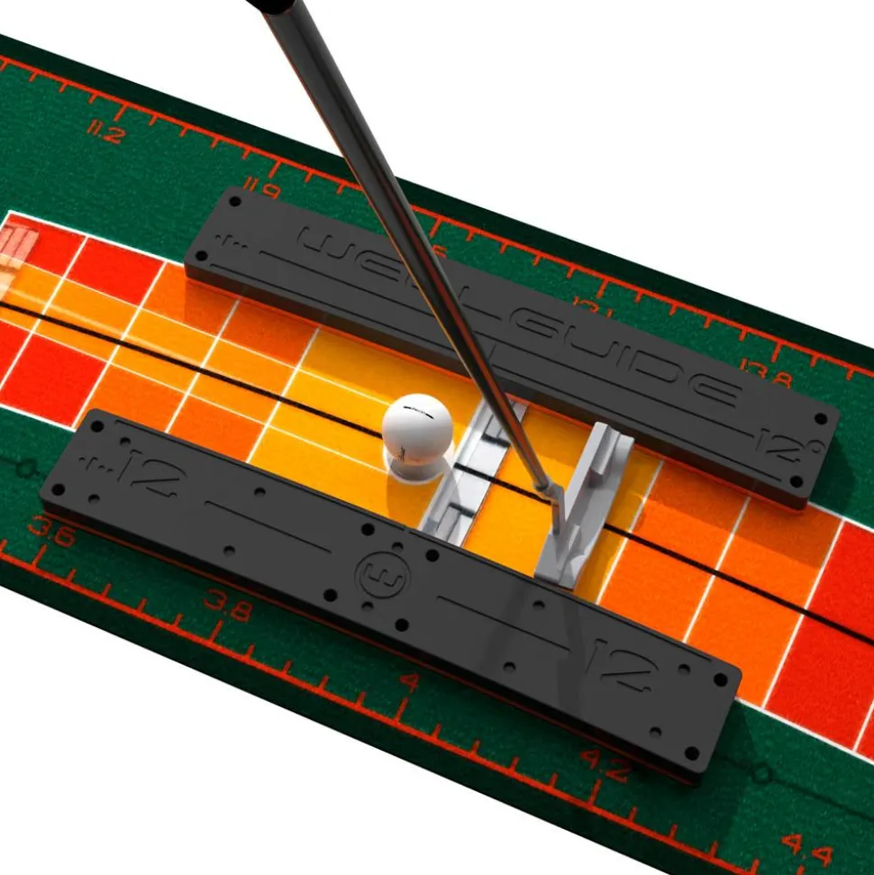 Tapis de putting WellPutt Mat Stroke Master 2.5m (Speed 3 / 3.50m)