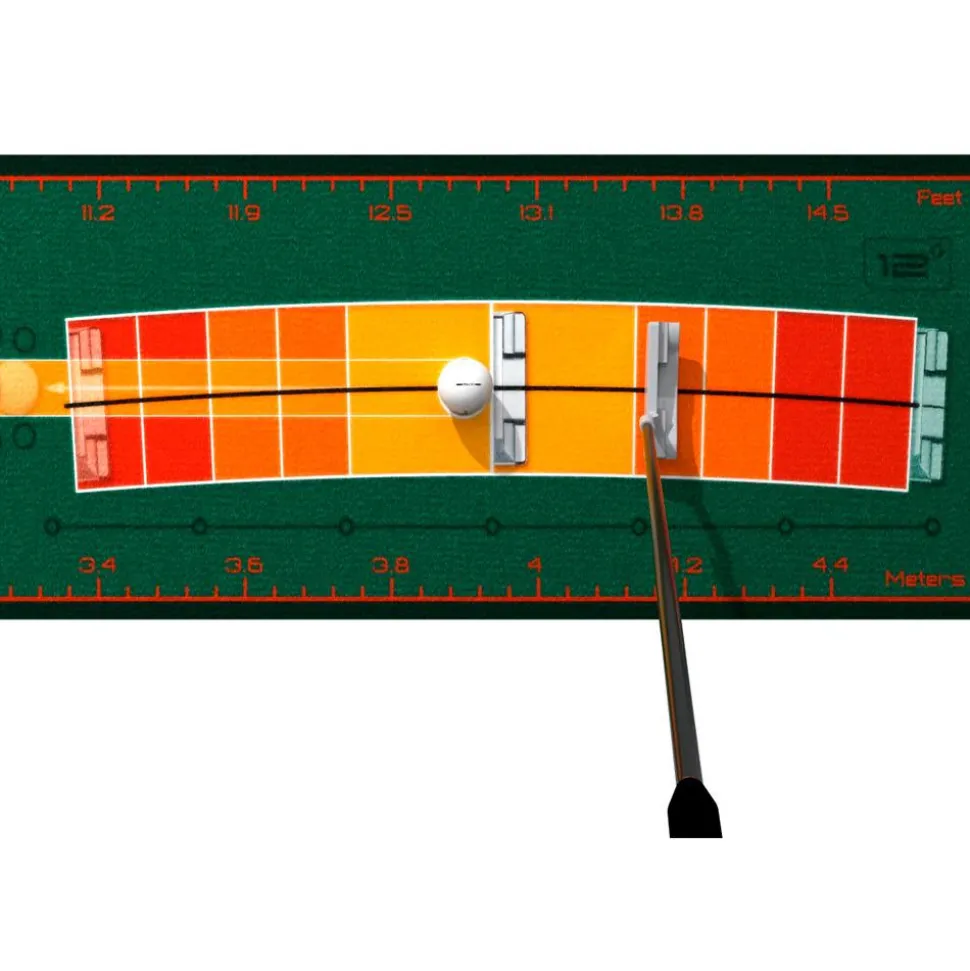 Tapis de putting WellPutt Mat Stroke Master 2.5m (Speed 3 / 3.50m)