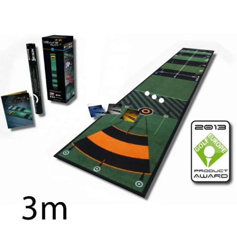Tapis de putting WellPutt Mat 3m Pro - Vitesse 3.40m