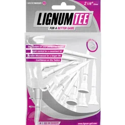 Tees Lignum Golf Tee Lignum Blanc 53mm