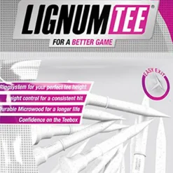 Tees Lignum Golf Tee Lignum Blanc 53mm
