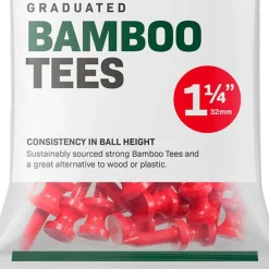 Tees Masters Bamboo Graduated Rouge 32mm