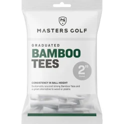 Tees Masters Bamboo Graduated Blanc 51mm