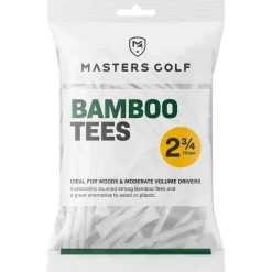 Tees Masters Bamboo Tees White x20 70mm