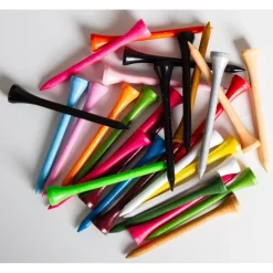 Tees Masters Lots 1000 Tees Bambou Couleurs 70mm